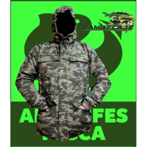 CAMPERA Camuflada Ripstop con Abrigo T29