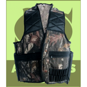 CHALECO DE CAZA CAMUFLADO - 3D - LISO CAMPINOX