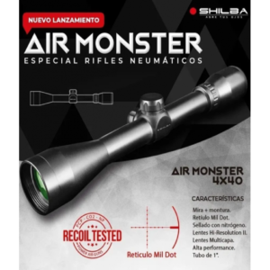MIRA TELESC. SHILBA 4X40 CON MONTAJE ANTIRECOIL