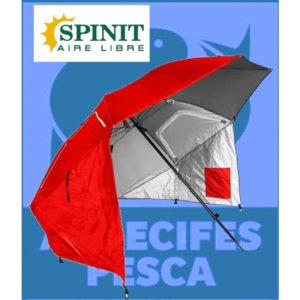 Sombrilla Spinit c/ Rompeviento 2.20M REFORZADA + FUNDA