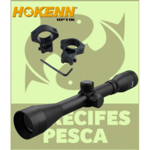 MIRA TELESCOPICA HOKENN 3.9X40 ZOOM CON ANILLAS w29