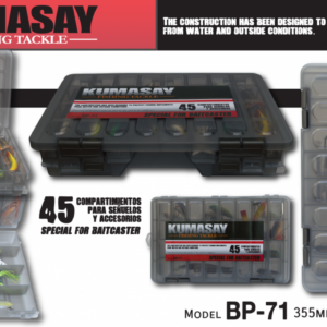 Caja DE PESCA KUMASAY BP-71 DOble (Plano3700)