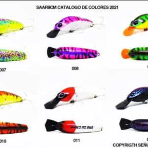 Señuelo Rubi Saar 9 Paleta 1 2 3