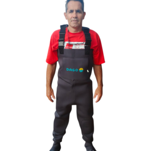 Wader Neoprene Dago Reforzado Vadeo Regulable Con Bolsillo