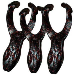Rana de Silicona Salesta para Tarucha – Topwater Antienganche Color Rojiza