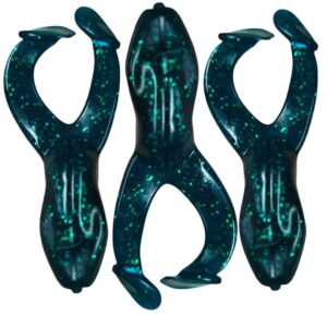 Rana de Silicona Salesta para Tarucha – Topwater Antienganche Color Azulada