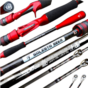Caña Salesta SEKA Bait 2 Punteras (M/ML) – Carbono 30T