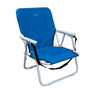 Silla Spinit 100 Reposera Baja de acero Plegable con Correa para Transportar