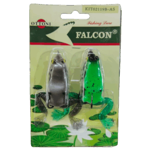 Señuelo Rana Ottoni Pack Doble Antienganche 02119b-as