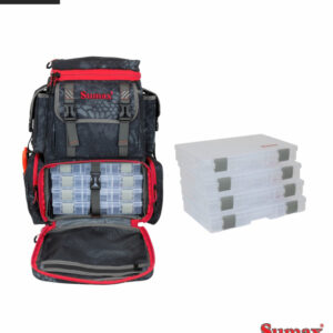 Mochila Sumax /4 Cajas Incluidas/Protector de Lluvia 2503