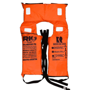 PONCHO con Nuquera Naranja Rio