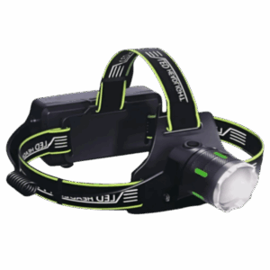 Linterna de Cabeza con Zoom Potencia 1000 Lumens / 2 Pilas  8168