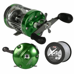 Reel Rotativo Spinit Amazonas 6503 - Multi de Regalo - Aluminio - Izquierdo