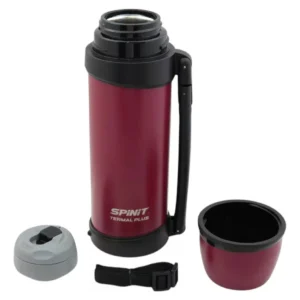 Termo Spinit Termal Plus 1,2l Acero 24h Frio Calor Bordo