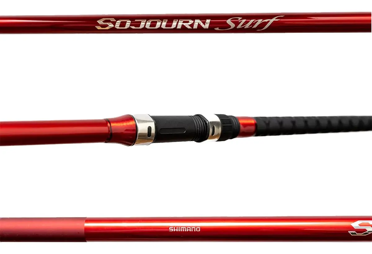 Caña Shimano Sojourn Surf 3.90 3 Tramos 130-250 Grs Rotativo