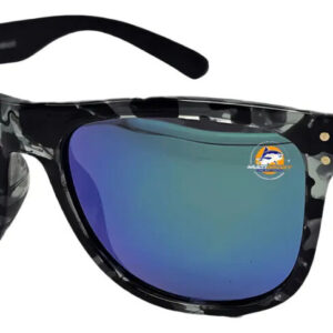 LENTES SHIMANO DE SOL - - MODELO BASTERRA - POLARIZADO -MARCO NEGRO - LENTES ESPEJADOS
