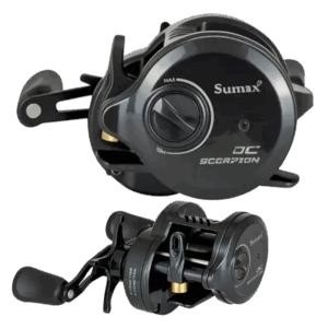 Reel Sumax Dc Scorpion IZQ Digital Control Galleta Señuelos