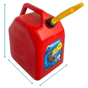 Bidon Nafta Combustible 25 Litros Pico Rojo Homologado PNA
