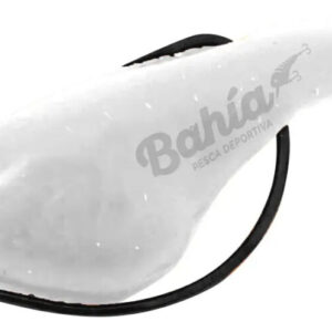Señuelo Don Kb Atr10 Goma Antienganche Para Dorados Color Blanco