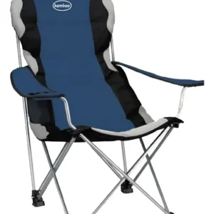 Sillon Bamboo Deportivo Azul/negro/gris 120 Kgs